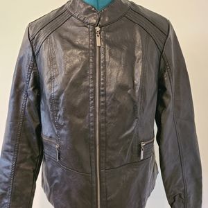 Stylish leather jacket